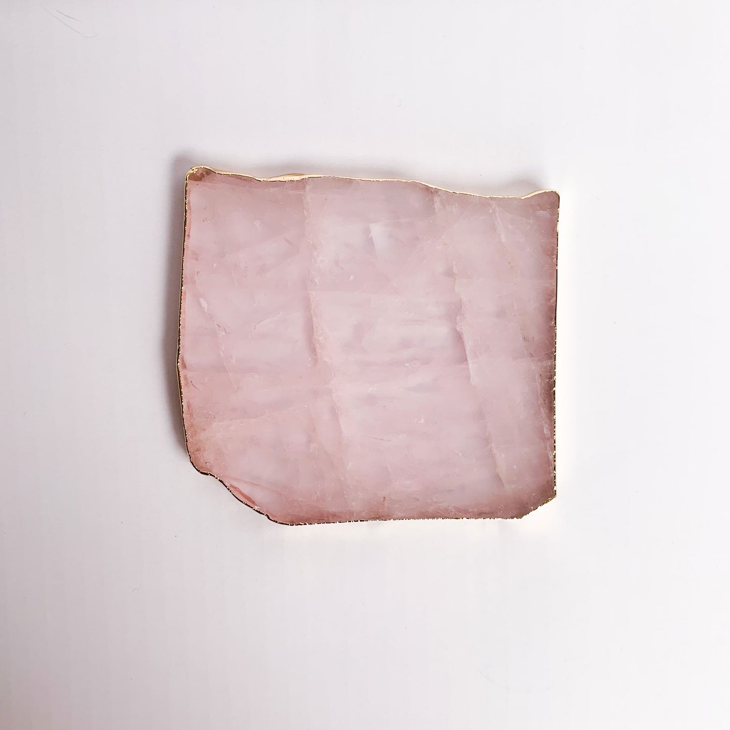 Rose Quartz Coaster | Set of Two | 50% OFF