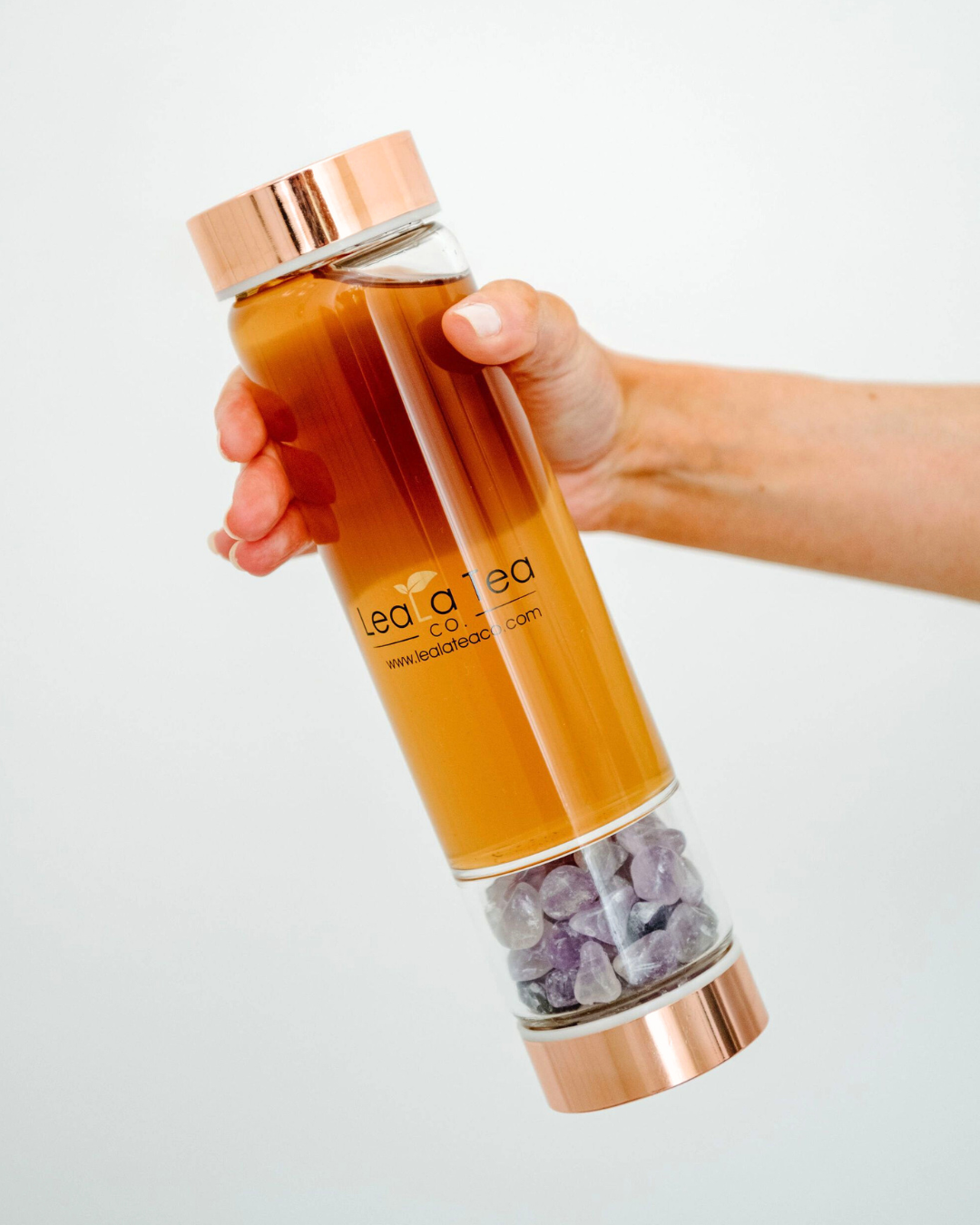 Crystal Tea Infuser Bottles