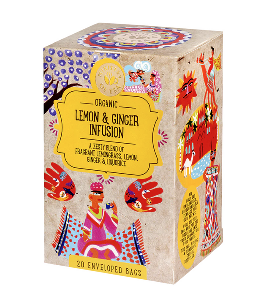 Organic Lemon & Ginger Infusion | Ministry of Tea