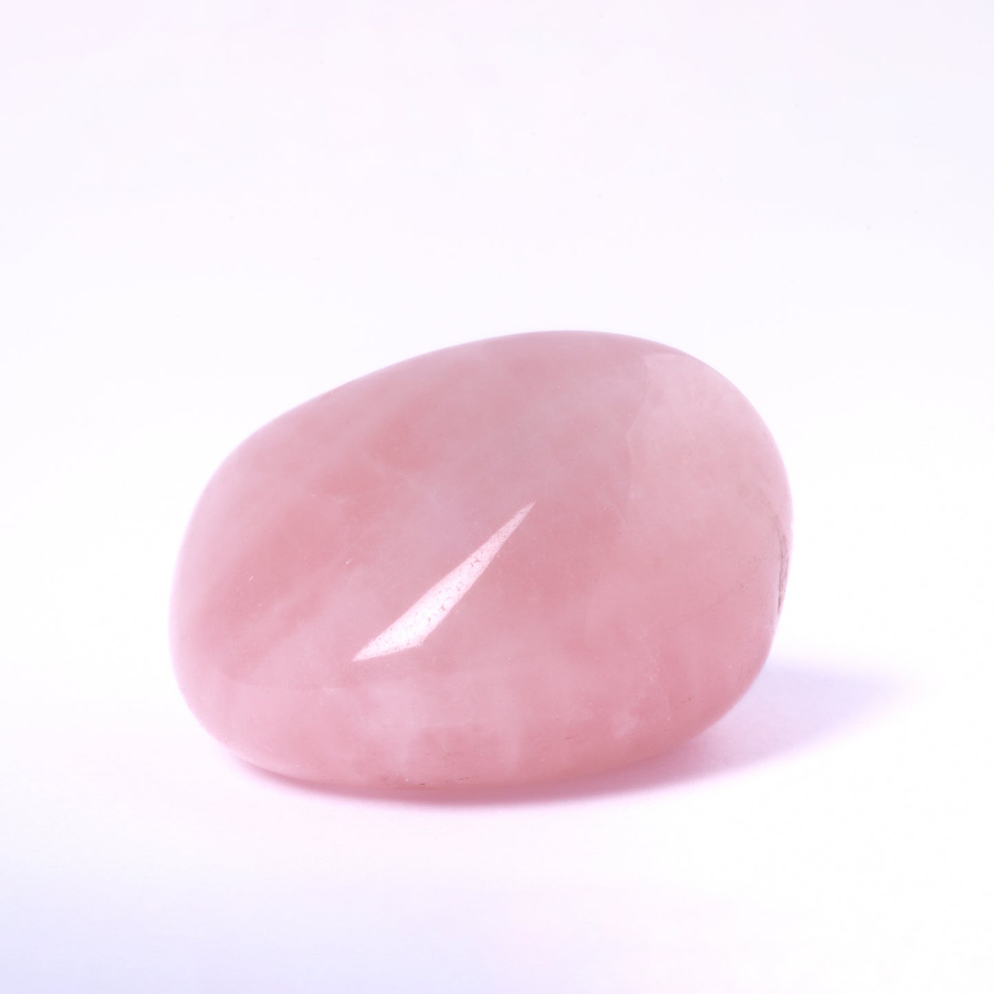 Single Crystal Up Close Detail Photo [Rose Quartz]