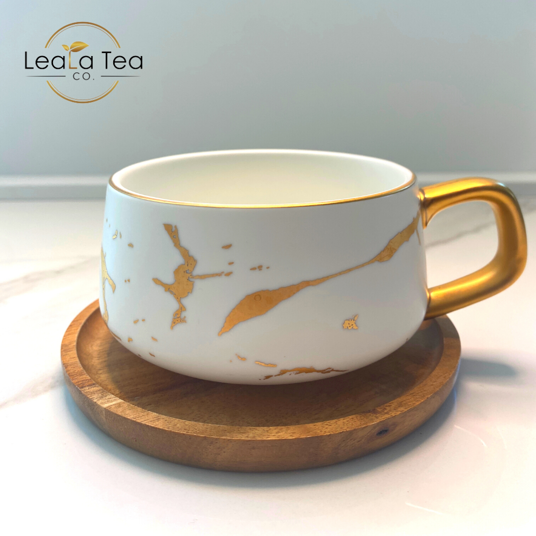 Boho Luxe Tea Cups (white)